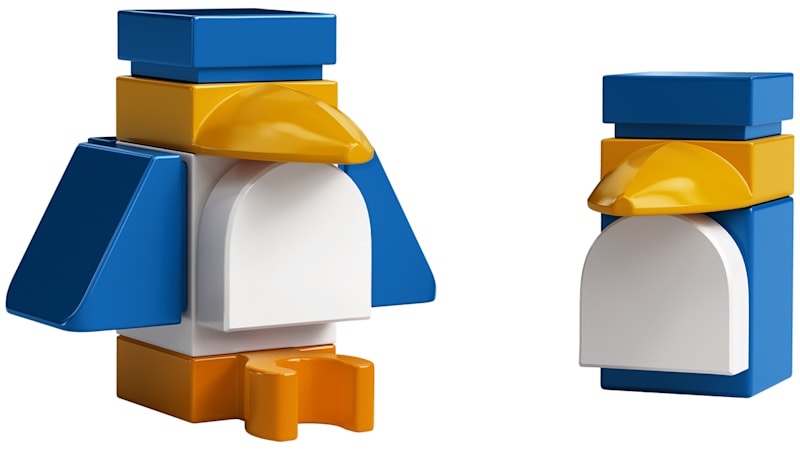 Mario new arrivals lego penguin